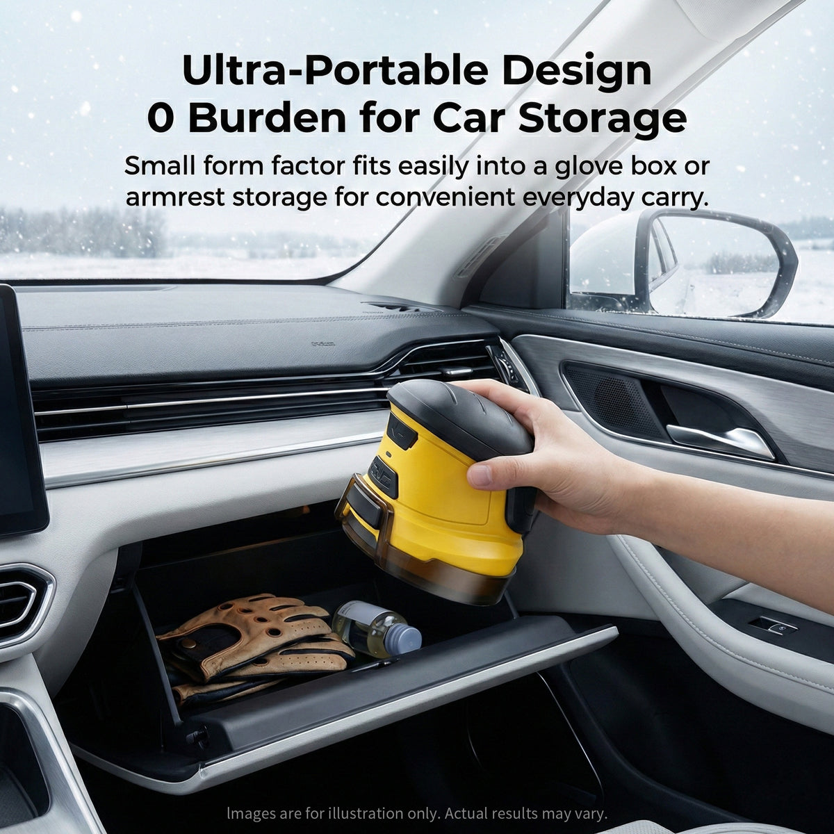 Ice Scraper β Electric Cordless Snow Remover De-icer for Car Windshield | Traverseon