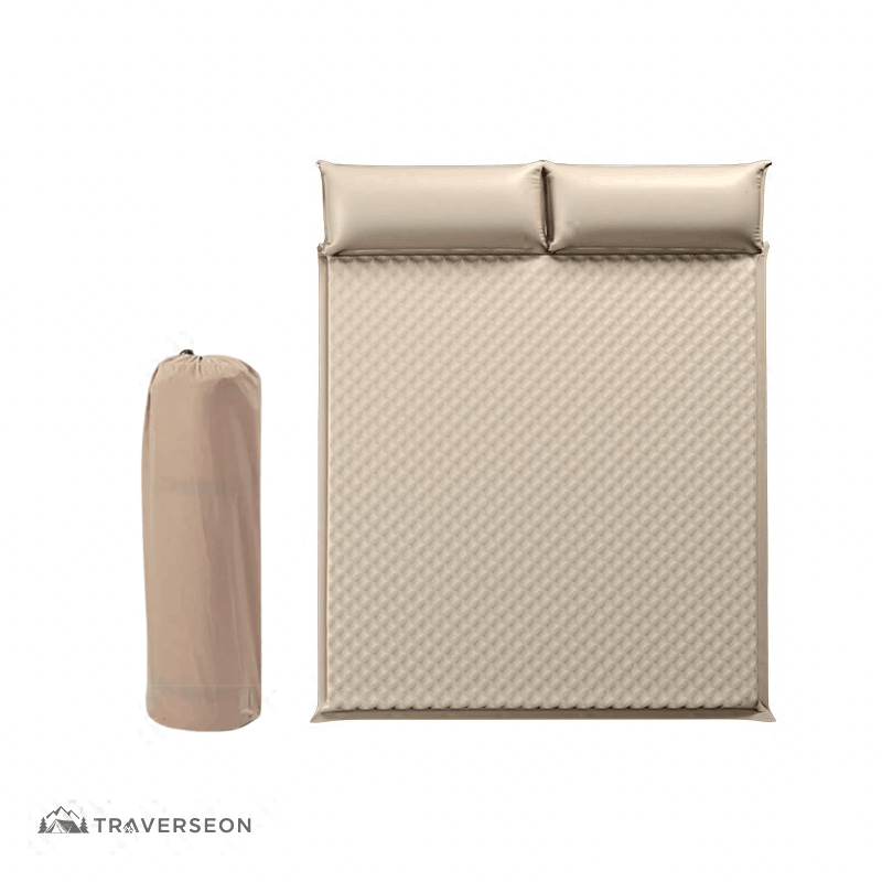Automatic Inflatable Camping Mattress – Moisture-Proof,Back-Support,Portable|Traverseon