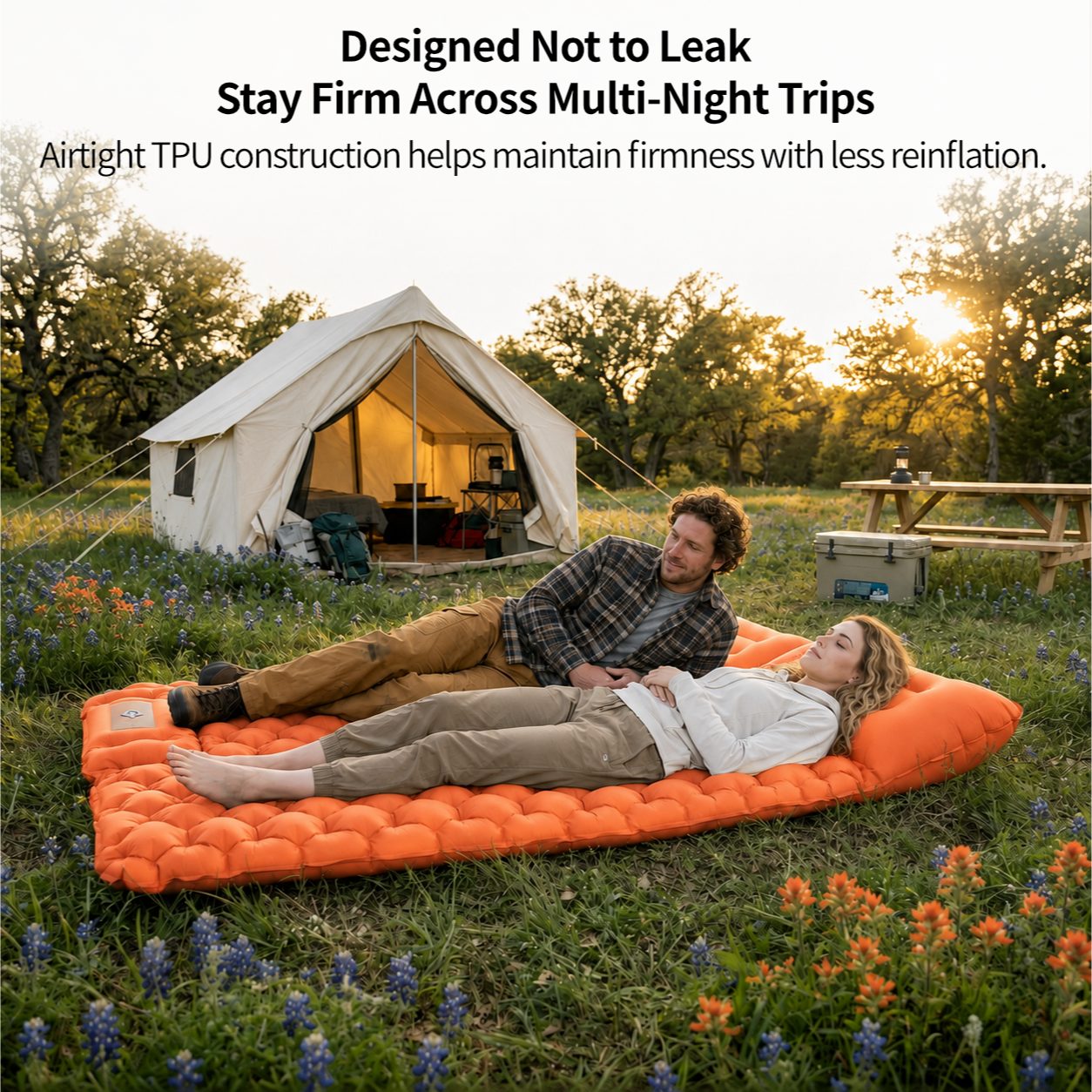 Traverseon AirLiftโข Ultralight Quick Inflate Camping Mattress