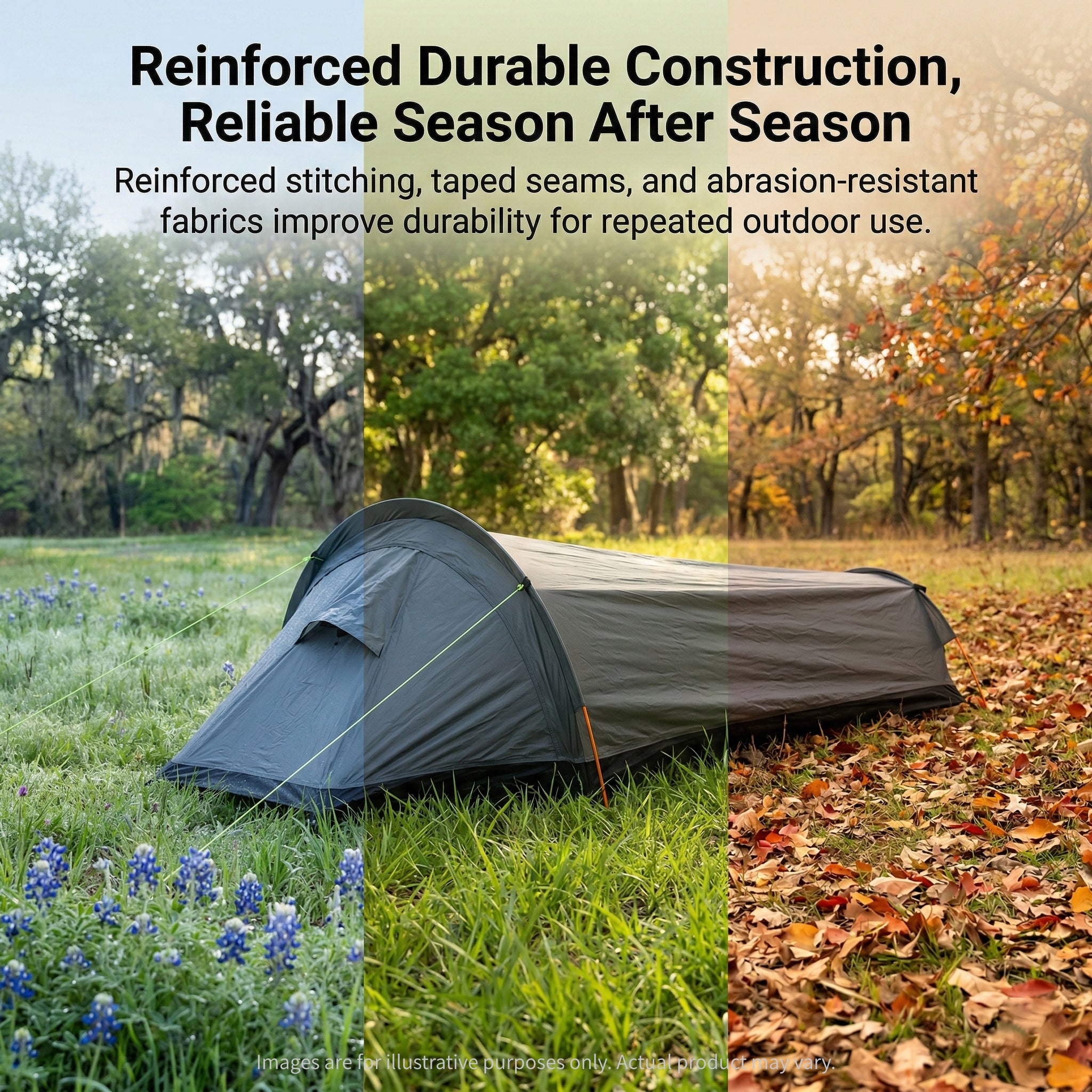 Traverseon Bivy Tent, 830g Ultralight Backpacking Shelter