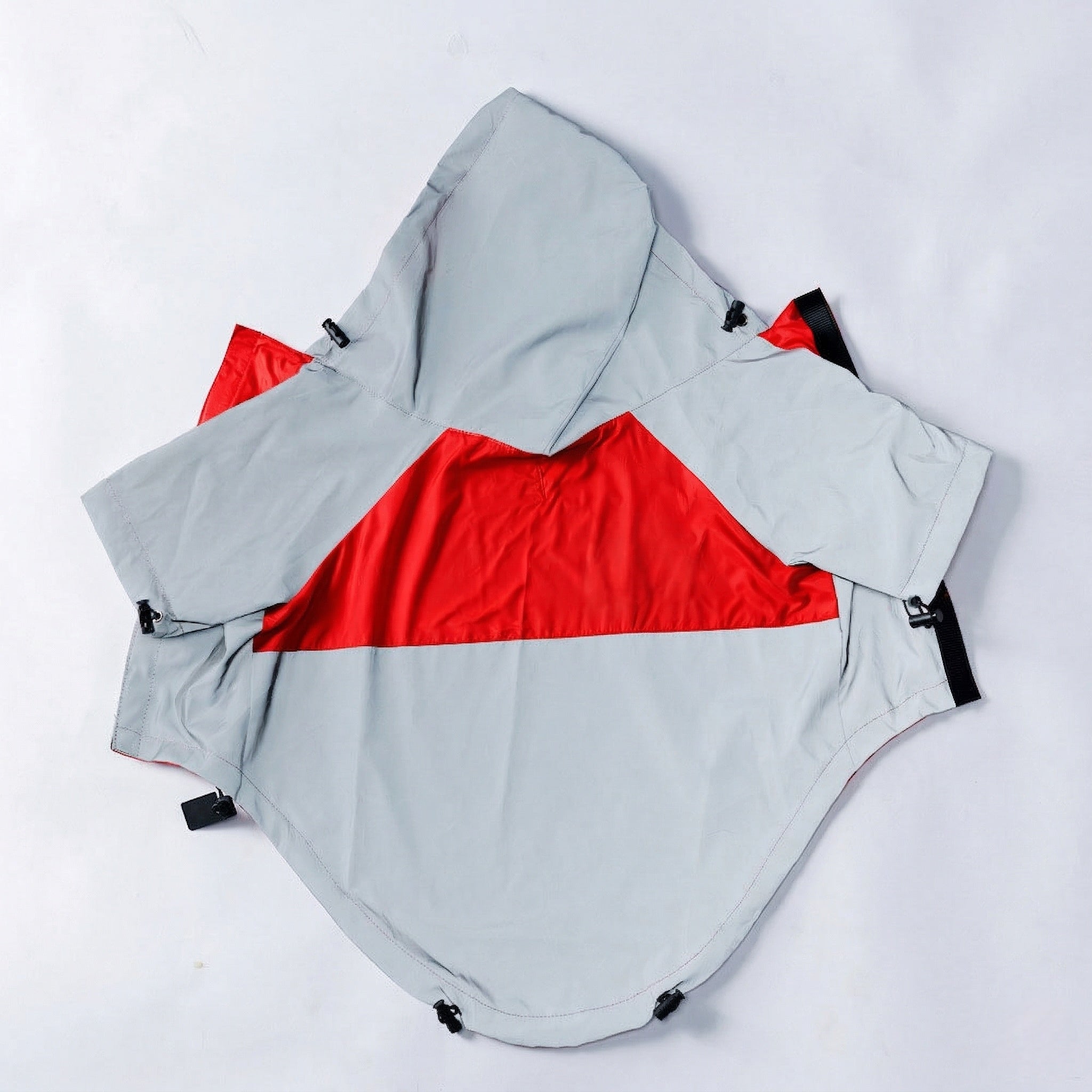 Reflective Waterproof Dog Jacket – Reversible Raincoat, Adjustable Fit S–5XL | Traverseon