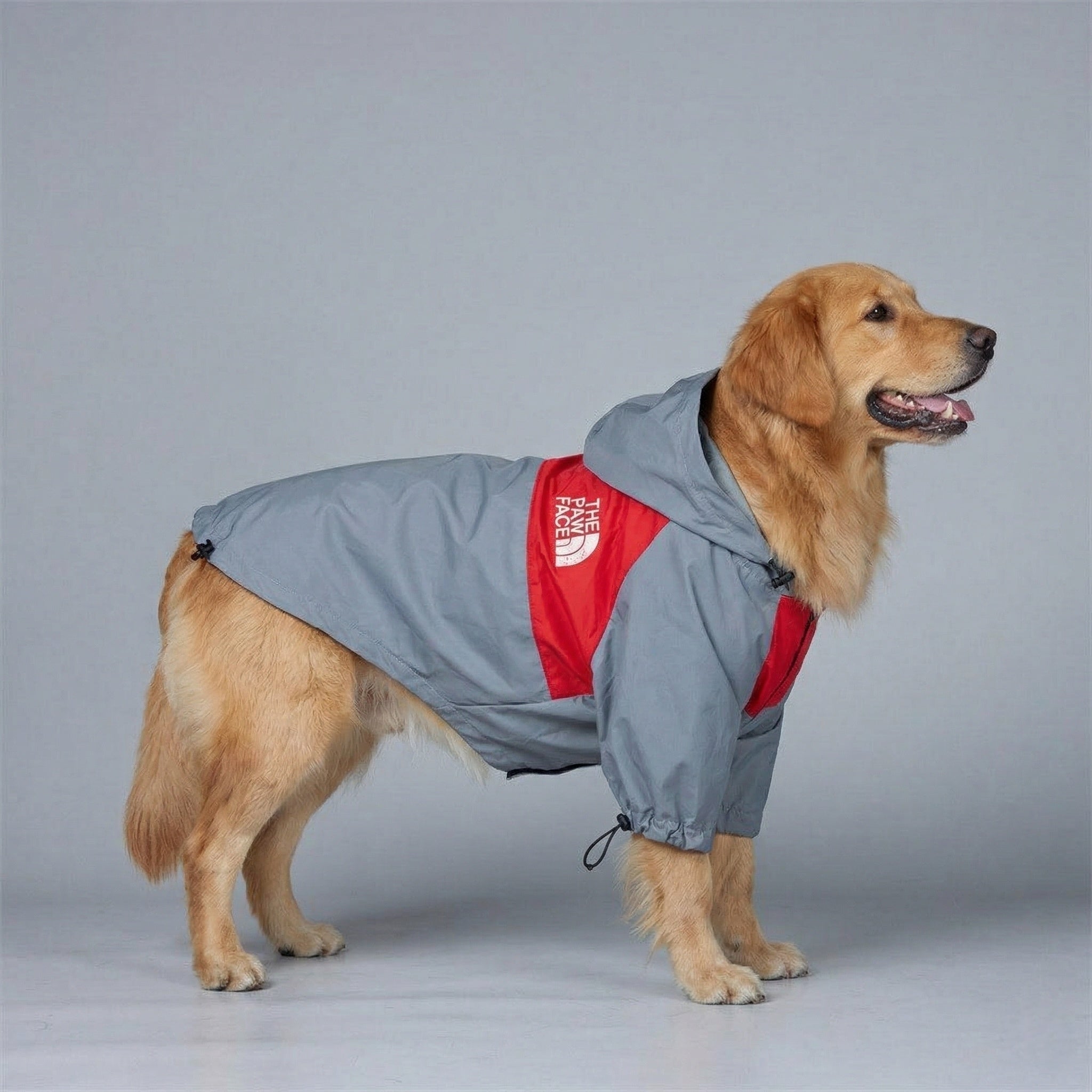 Reflective Waterproof Dog Jacket – Reversible Raincoat, Adjustable Fit S–5XL | Traverseon