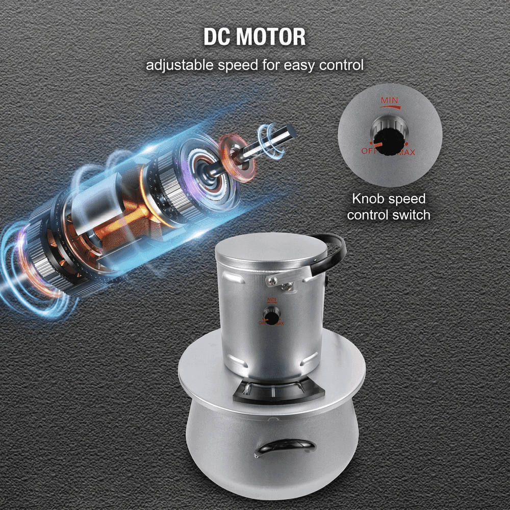 Multi-Capacity Electric Food Mixer – Dual Blade High-Speed Kitchen Mixer | Traverseon