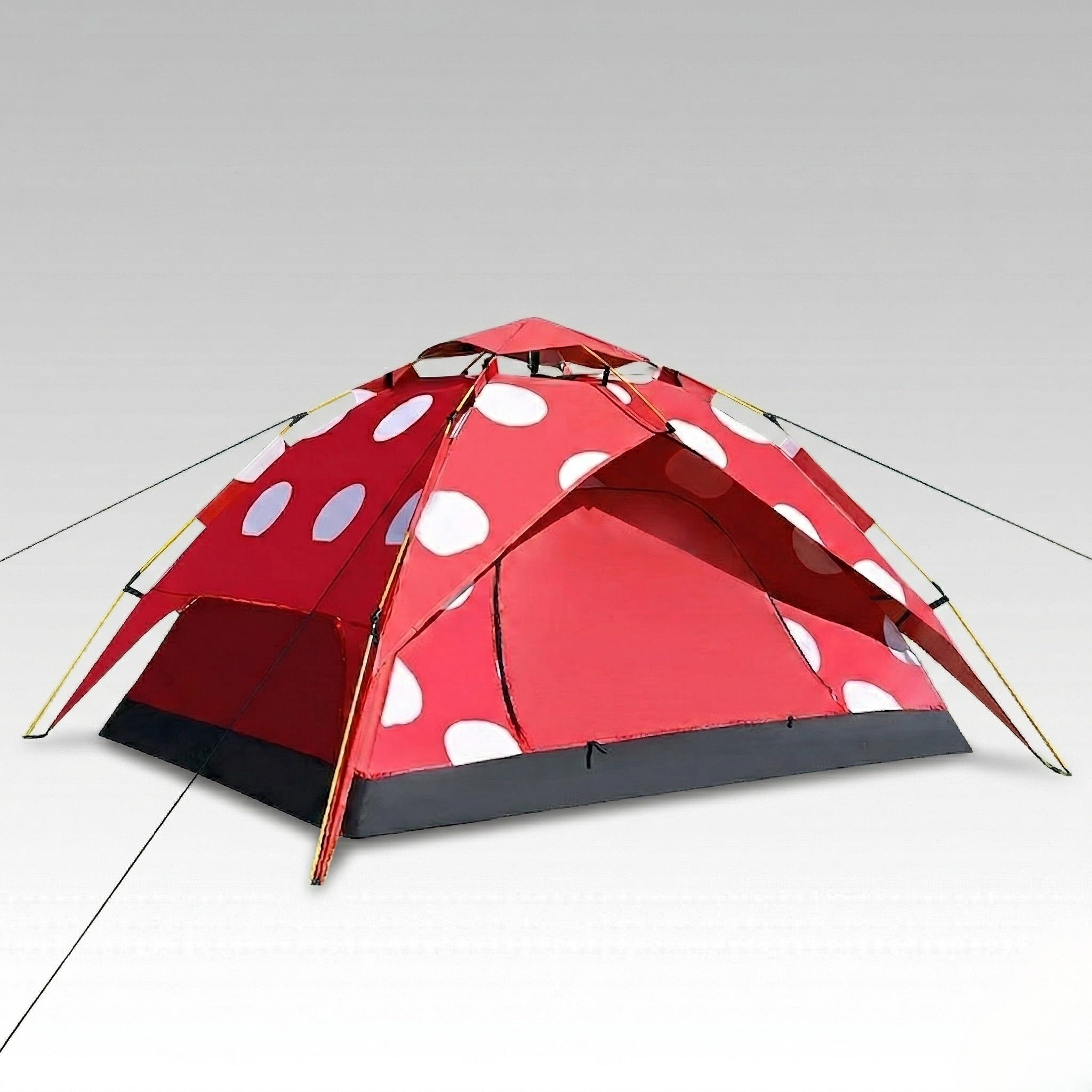 Spring Automatic Camping Tent – 3–4 Person Waterproof UV Sun Shelter | Traverseon