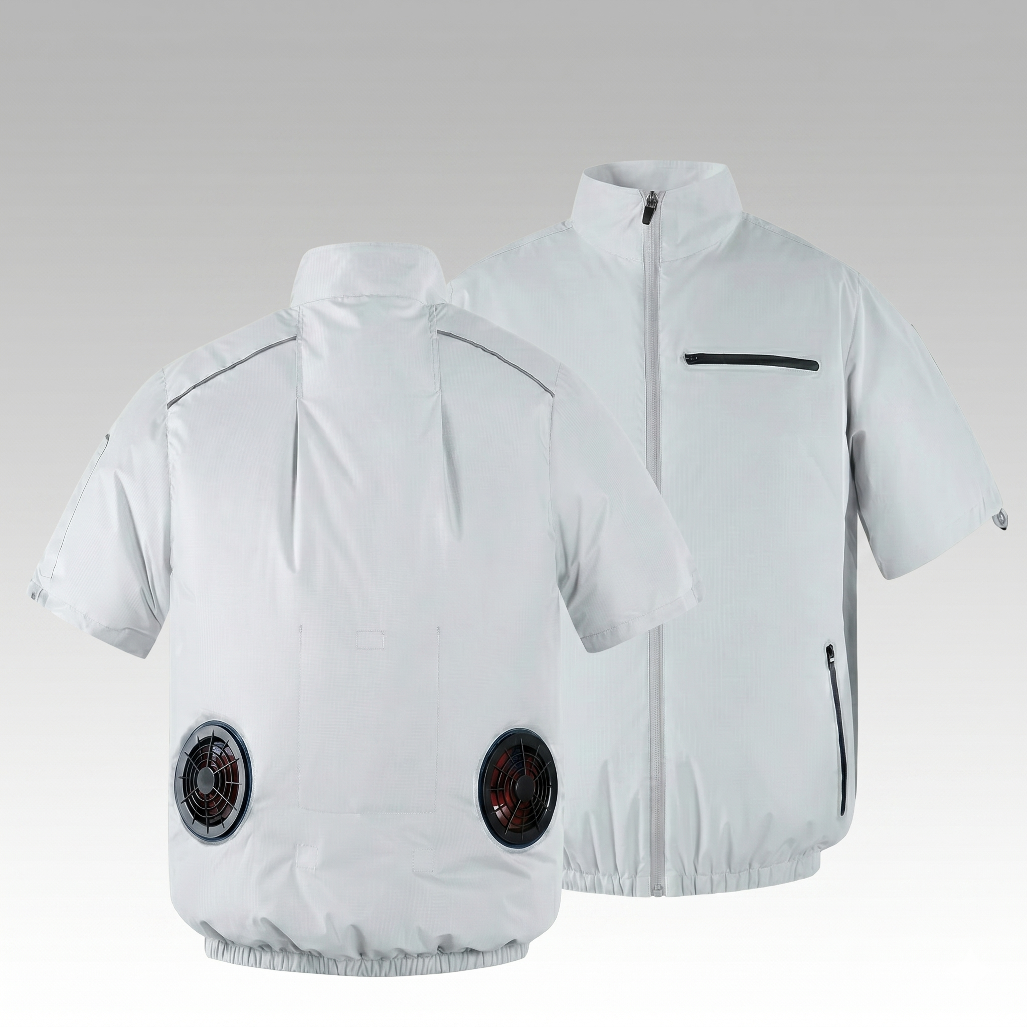 Cooling Workwear Fan Jacket – 5V/12V Outdoor Cooling Vest | Traverseon