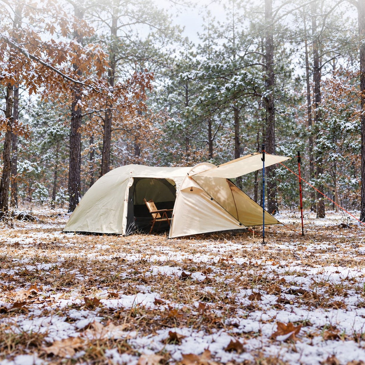 3-Person Camping Tent – Waterproof Lightweight Easy-Setup Canopy | Traverseon