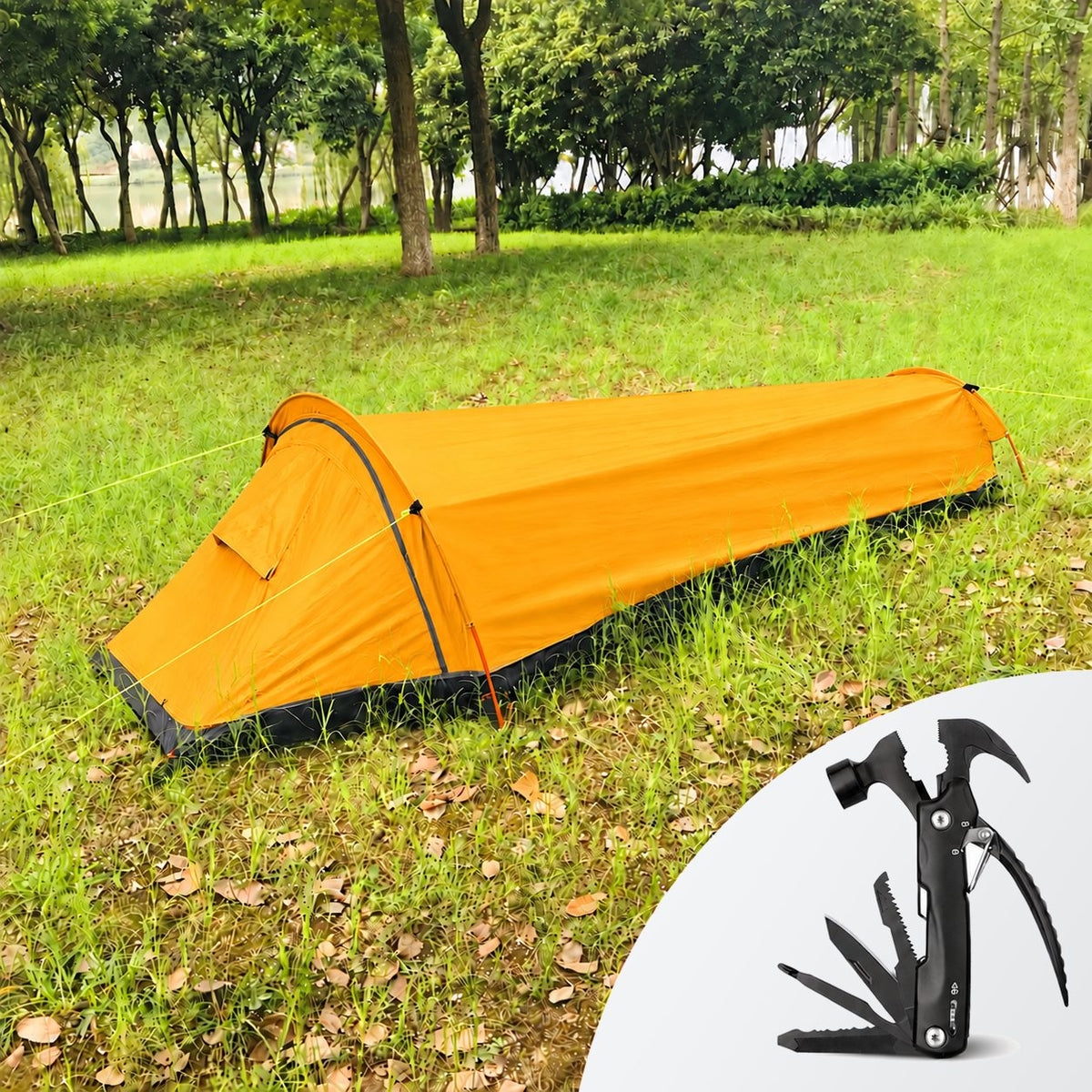 Traverseon Bivy Tent, 830g Ultralight Backpacking Shelter