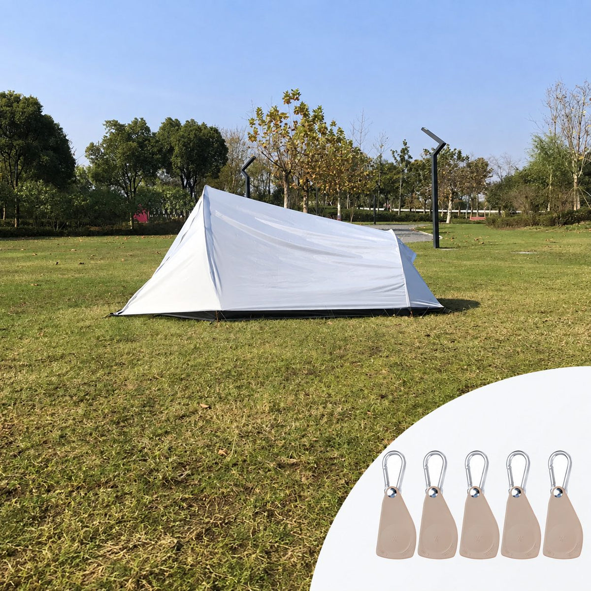 AeroDuo 2P Ultralight Tunnel Tent — 1.58 kg Compact Shelter