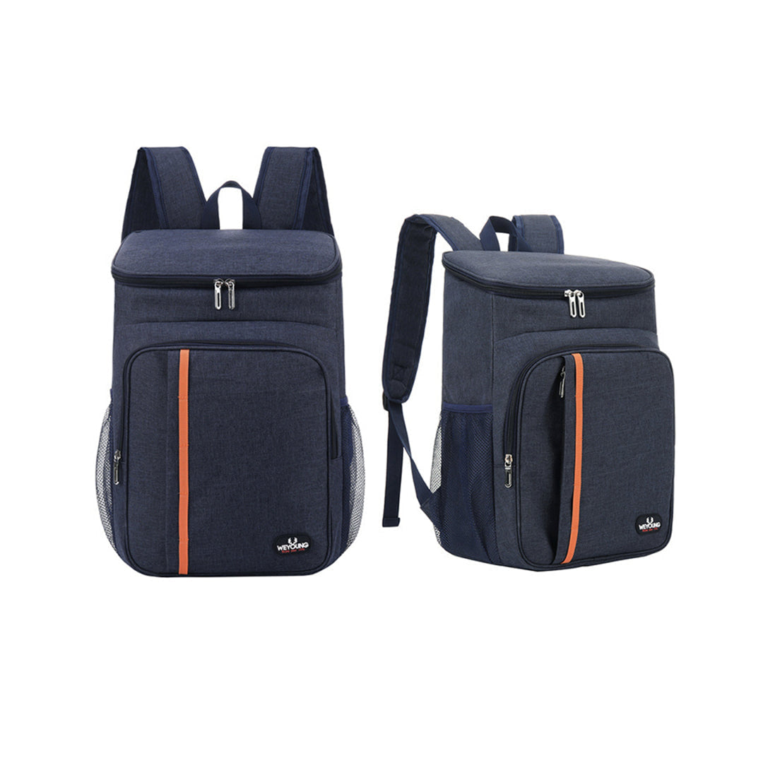 24L Insulated Cooler Backpack – 4H Warm 8H Cold for Camping & Beach|Traverseon