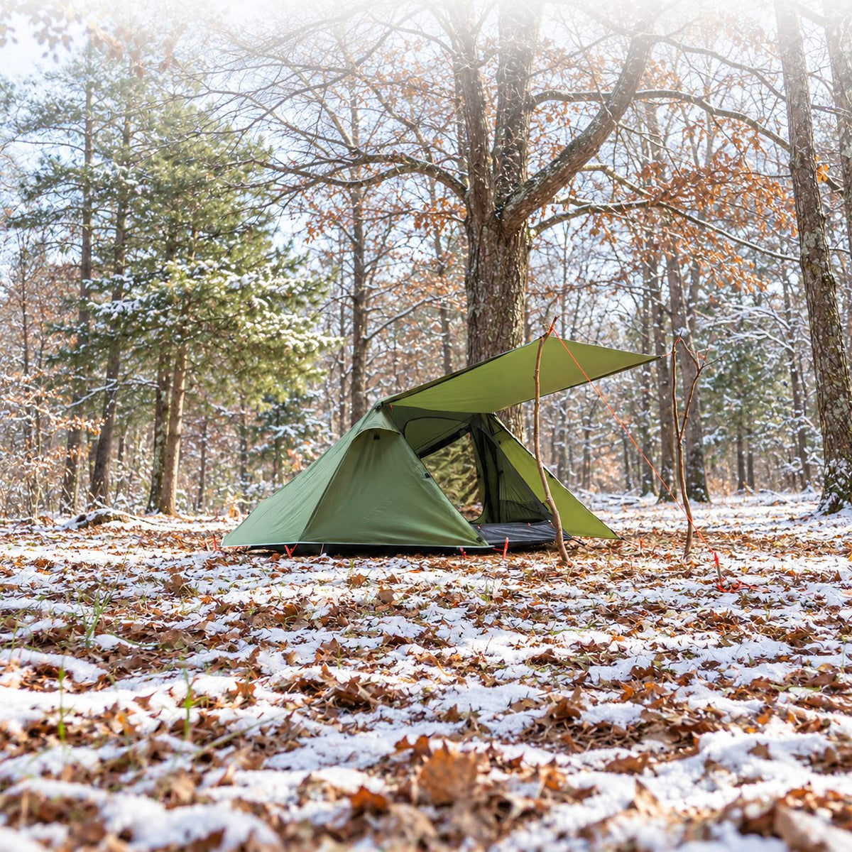 TrailDuo 2P Tunnel Tent – 4.3 lb Ultralight Double-Layer Shelter for Hiking & Backpacking | Traverseon