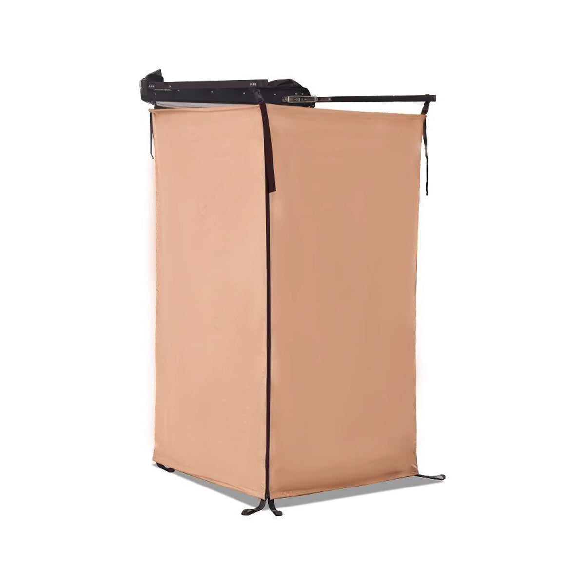 Portable Foldable Overland Car-Mounted Camping Shower Tent – Versatile Needs and with Hanging Loops