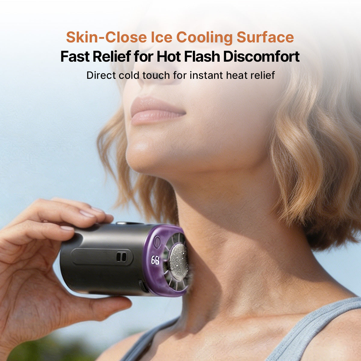 Portable TEC Cooling Fan – 2000mAh 199Stepless Strong Wind Outdoor Jobsite Waist Wear | Traverseon