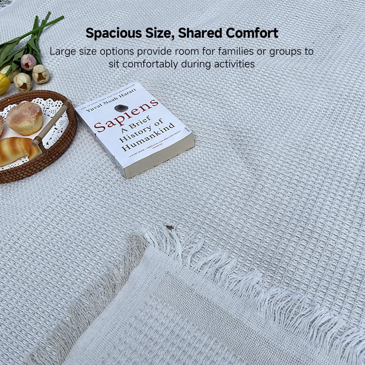 3-Season Camping Picnic Blanket – Moisture-Resistant Outdoor Travel Blanket | Traverseon