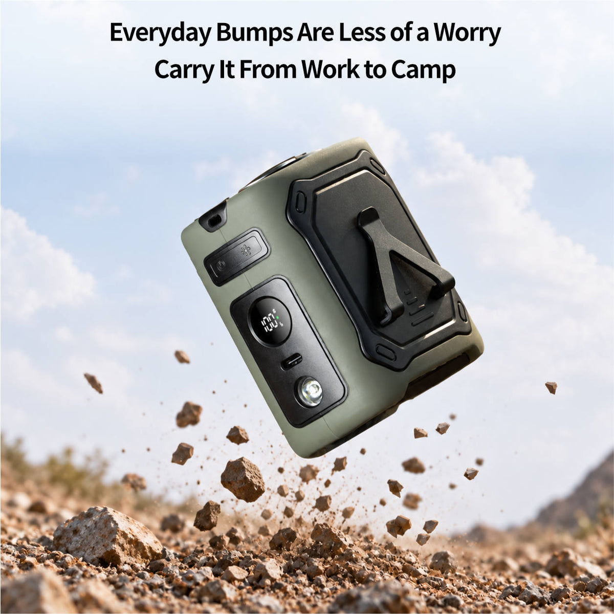 Wearable Waist Cooling Fan – Semiconductor Portable Clip Fan | Traverseon