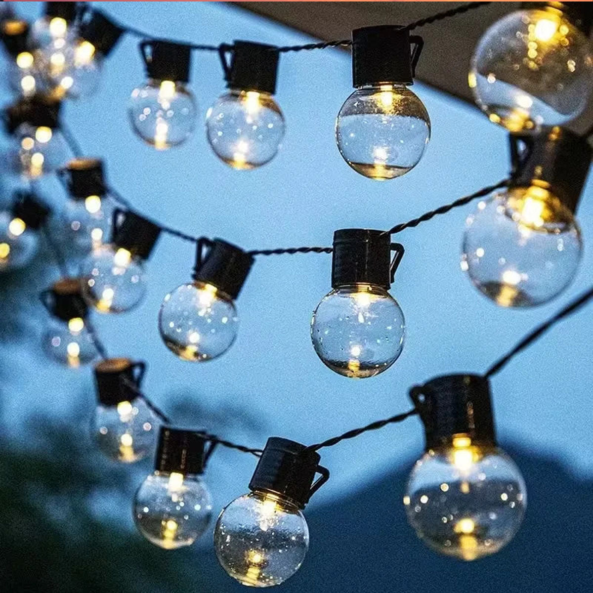 Outdoor Camping LED Globe String Lights IP55 Waterproof Multi-Power | Traverseon