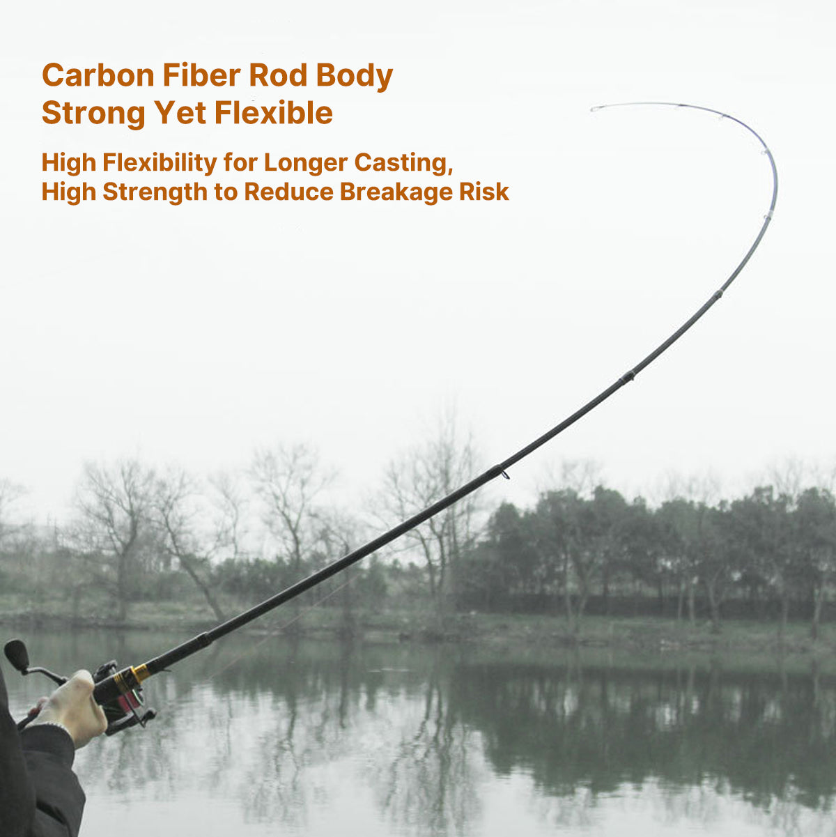 Carbon Fiber Telescopic Fishing Rod – Portable Lure Travel Pole