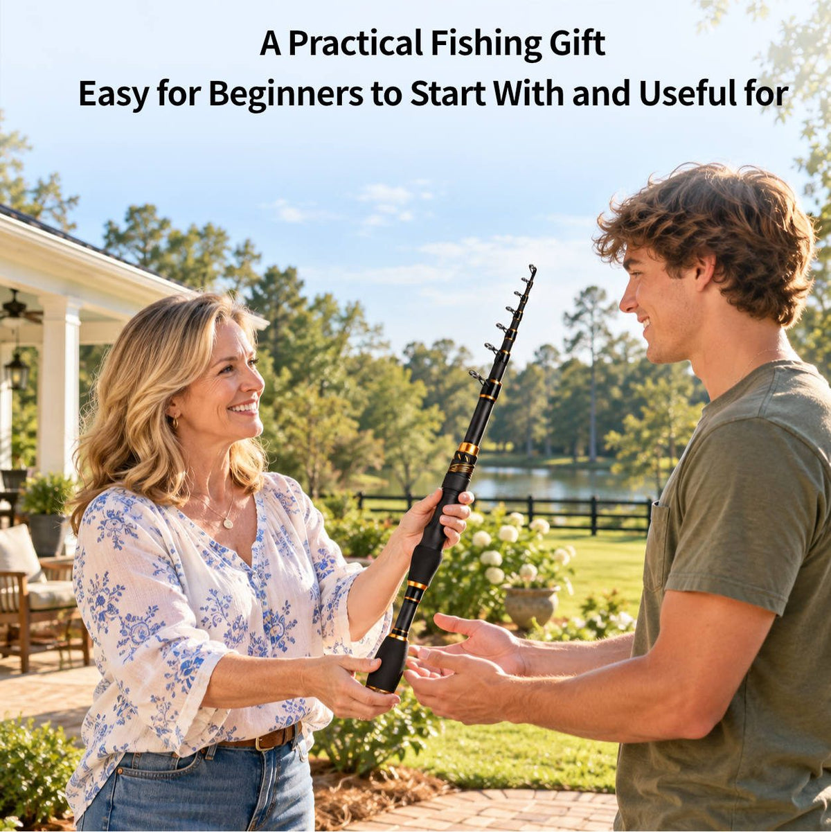 Carbon Fiber Telescopic Fishing Rod – Portable Lure Travel Pole