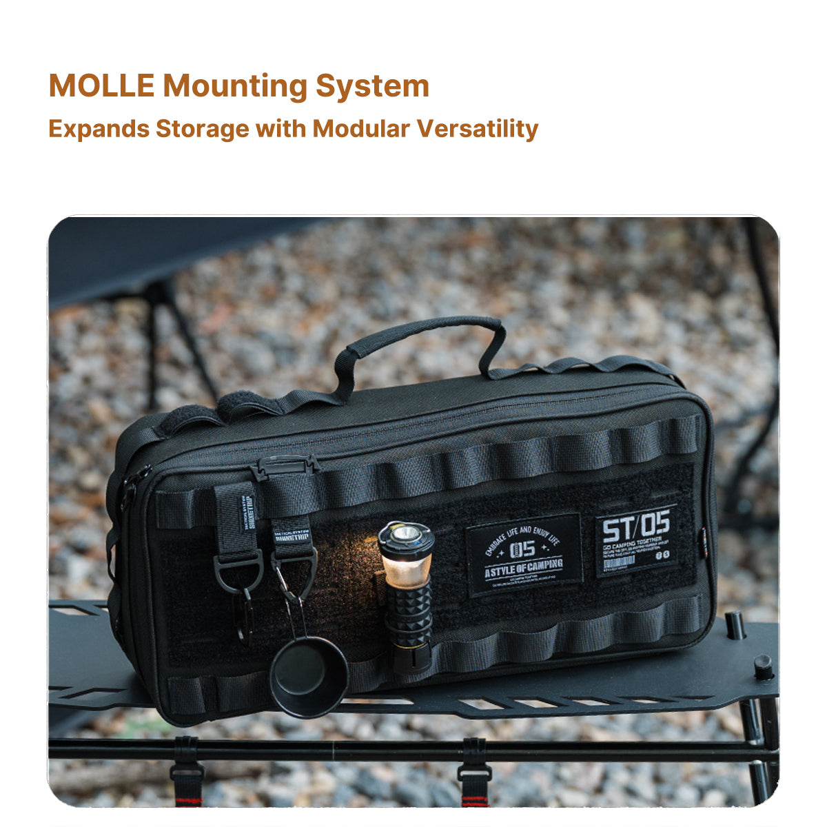 Tactical Multi-Function Camping Organizer