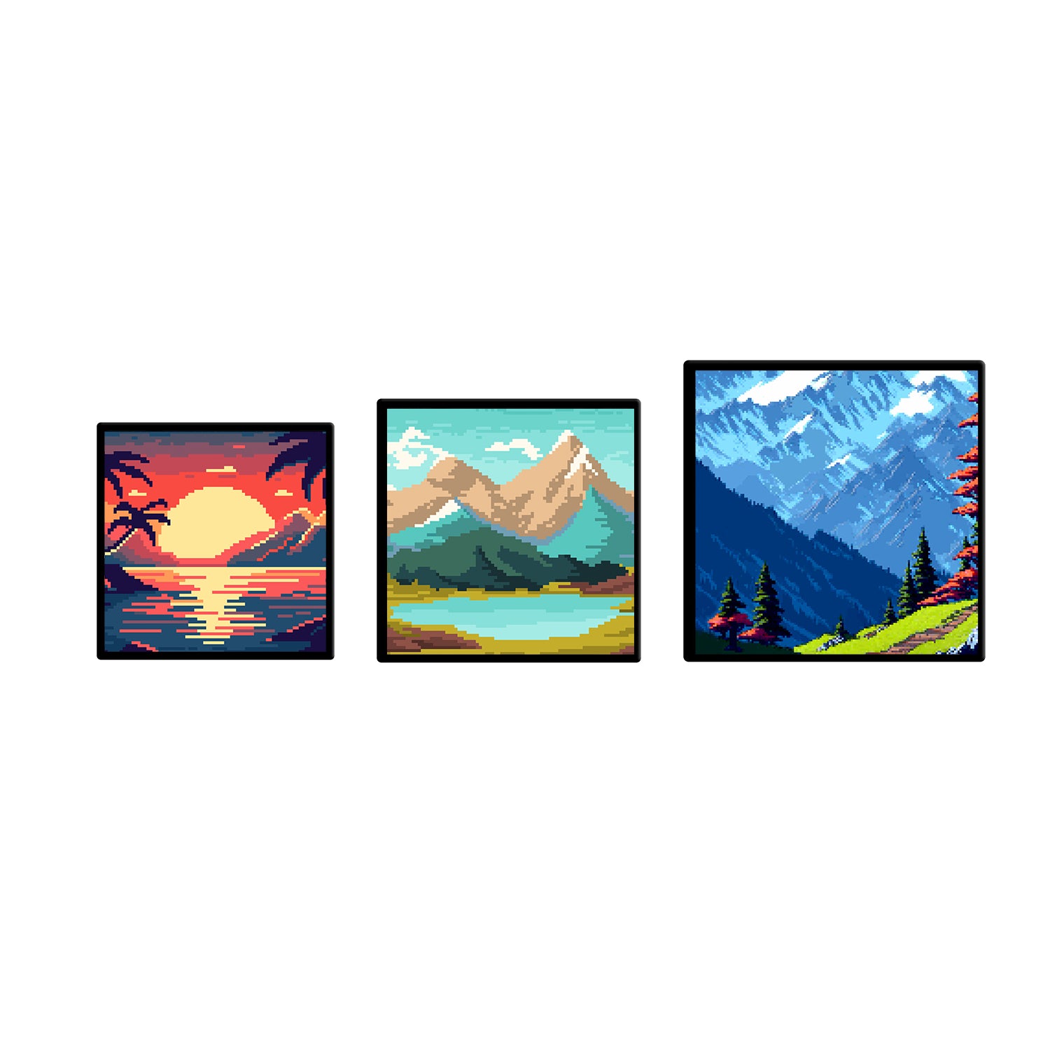 Smart LED Pixel Art Frame & Bluetooth Speaker | Traverseon