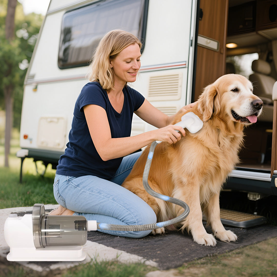 12000Pa Suction & QUIETCARE™ TECHNOLOGY Pet Grooming Clipper