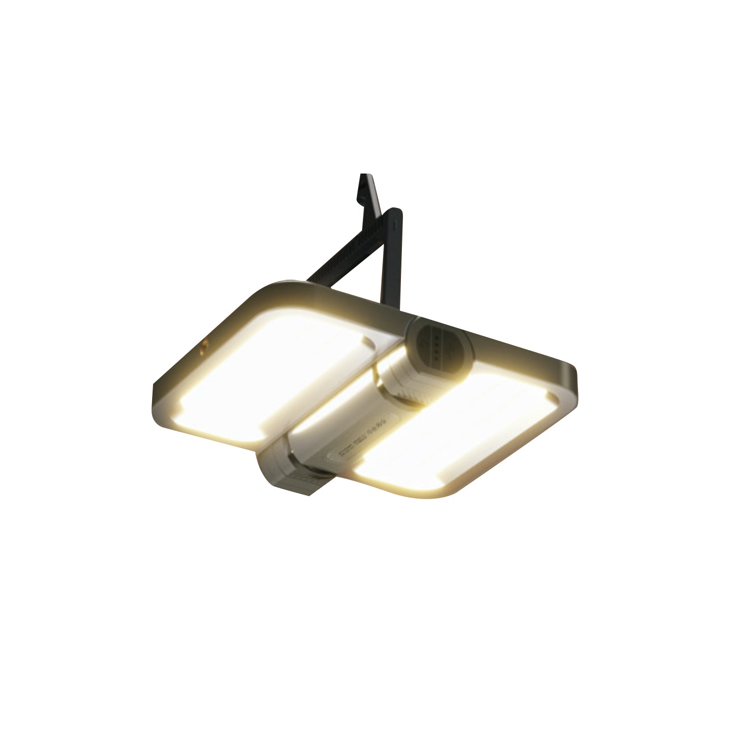 2400 LM Solar-Powered Lithium Battery Flood Light