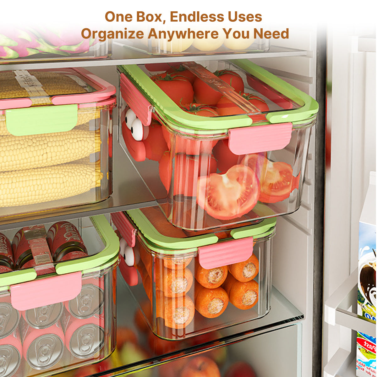 Dopamine FreshBox - Fun & Fresh Food Storage Box