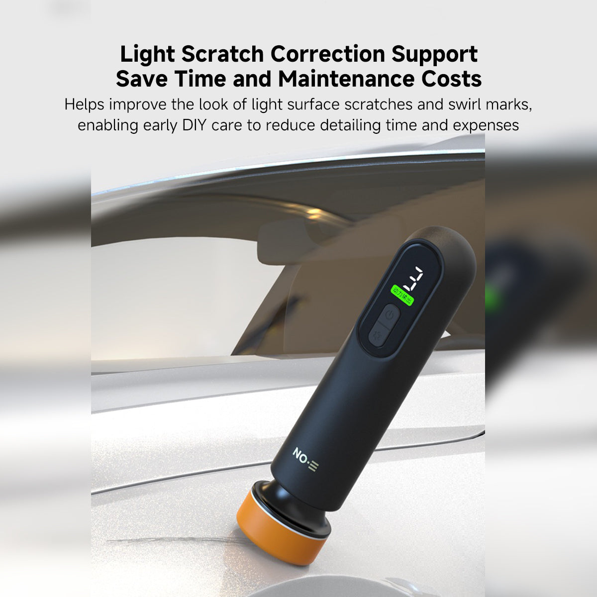 Cordless Car Polisher 3-Speed Mini Buffer Scratch Remover 2000mAh Rechargeable | Traverseon