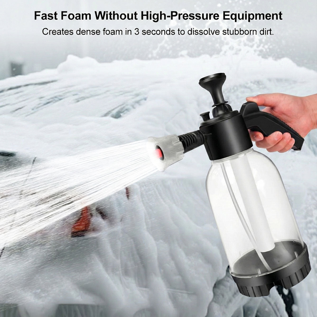 Foam Cannon for Car Wash β High - Pressure & Rich Foam | Traverseon