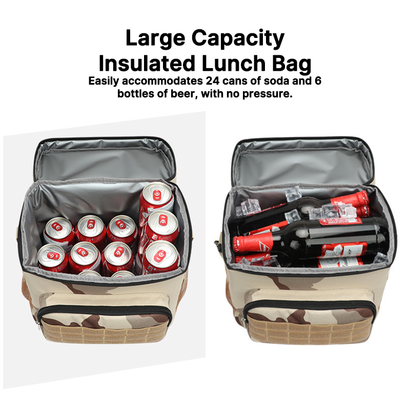 Traverseon Leakproof Rigid Insulated Lunch Tote