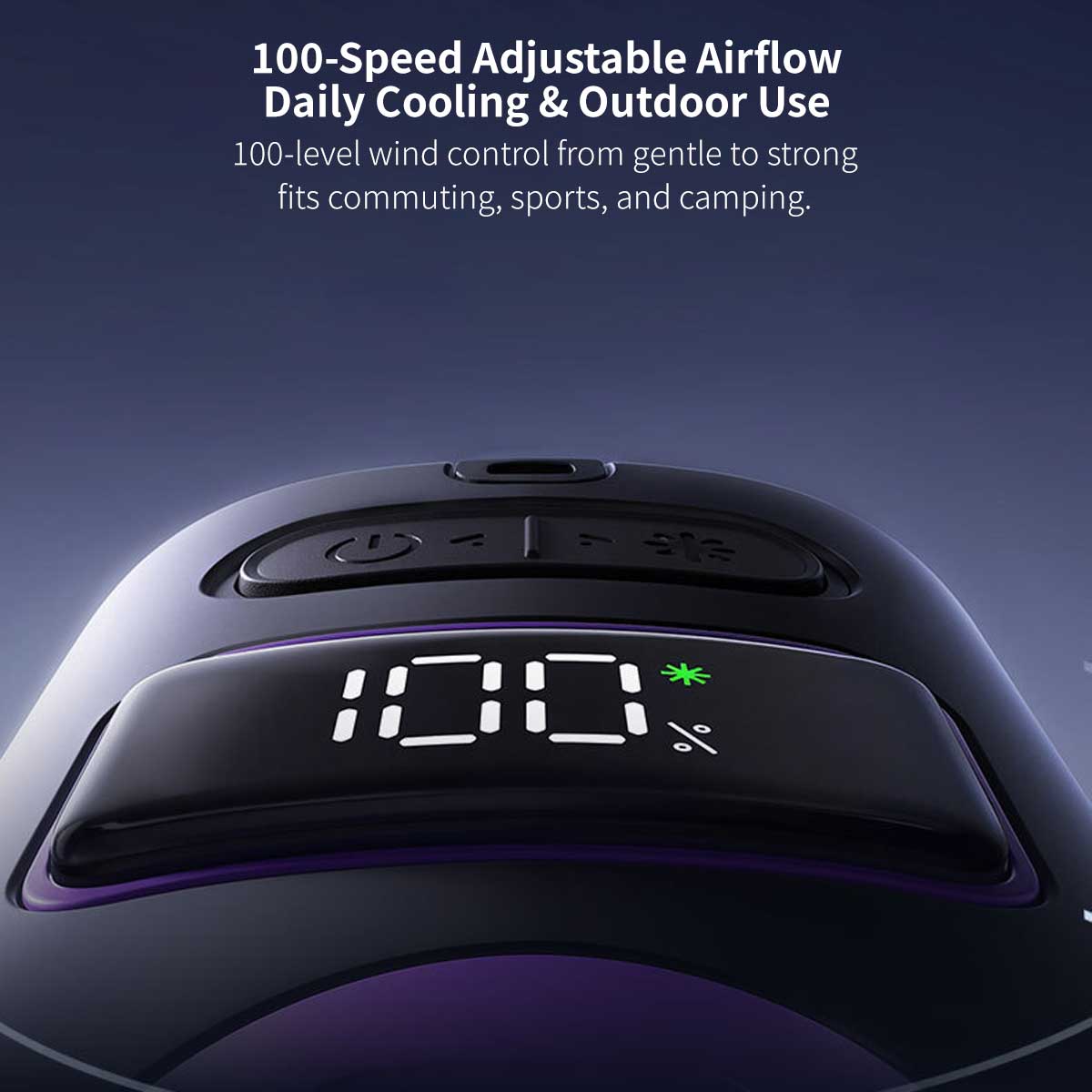 Semiconductor Cooling Waist Fan – 8000mAh Wearable Portable Fan | Traverseon