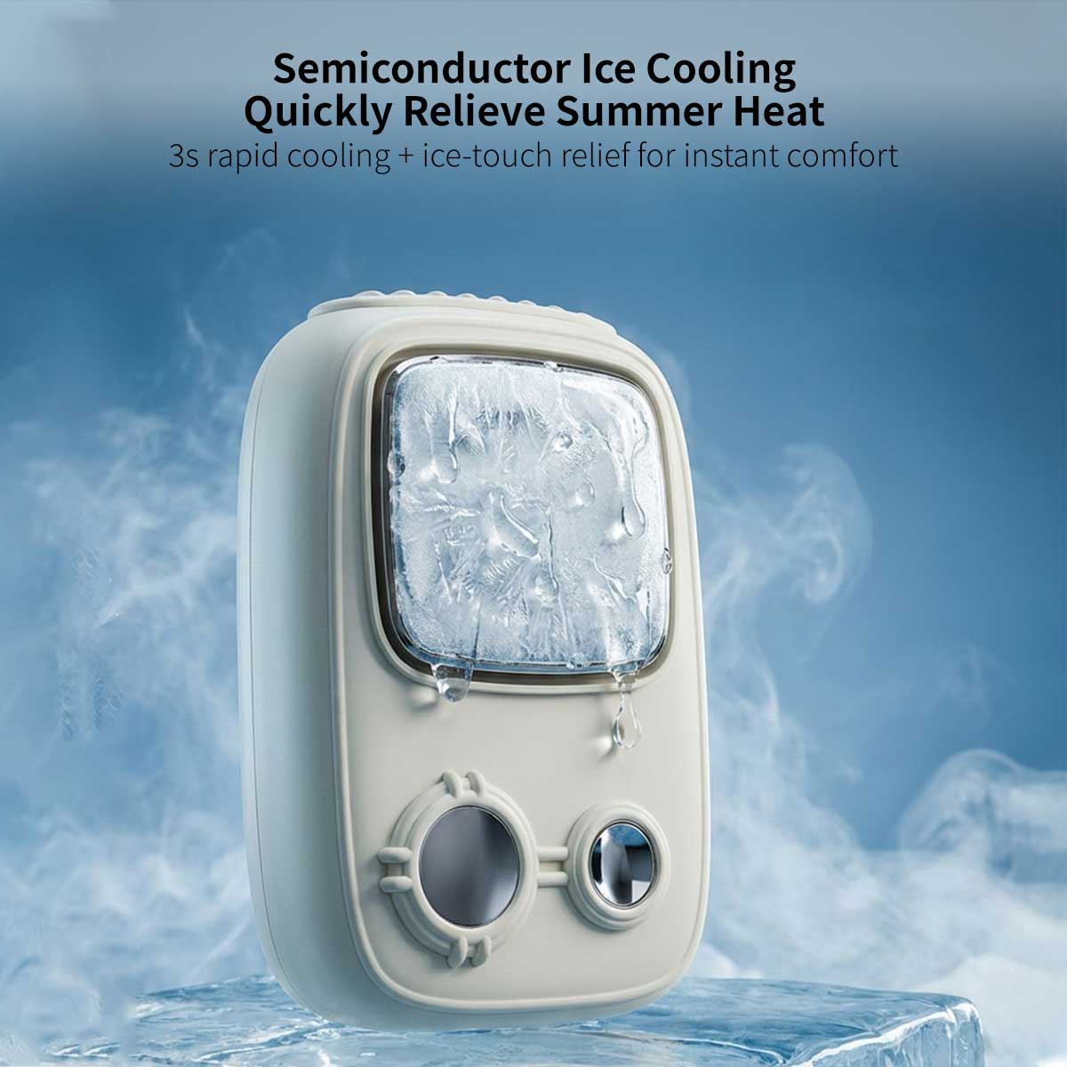 Portable Semiconductor Cooling Bladeless Fan – Clip-On USB Mini Fan | Traverseon