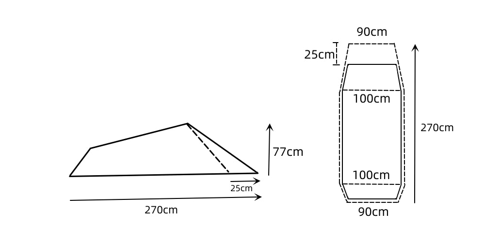 UltraLight 1P Bivy Backpacking Tent