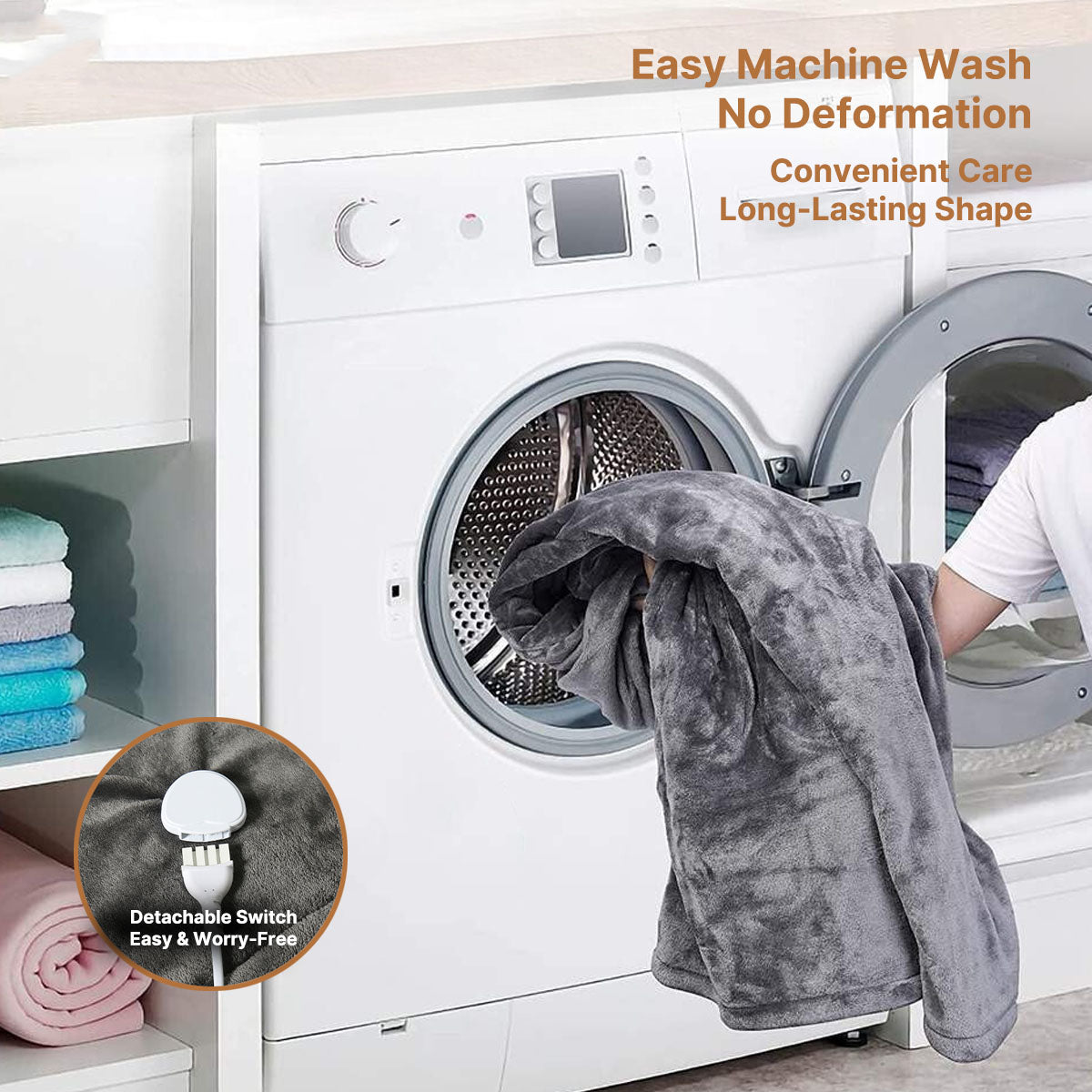 Rapid-Heat Portable Electric Blanket