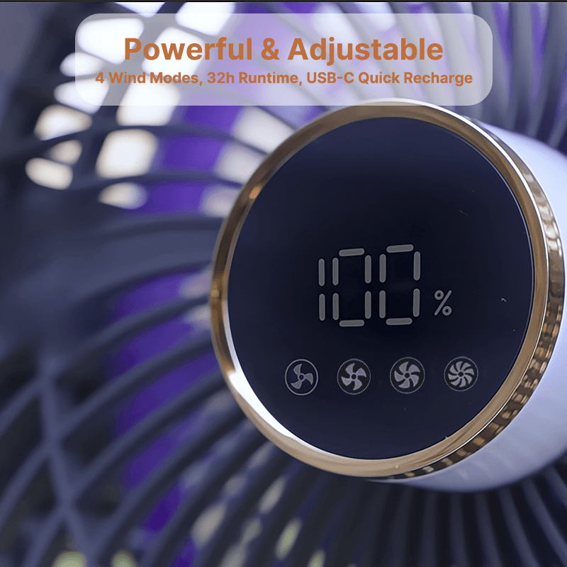 Traverseon 20000mAh Cordless Outdoor Fan