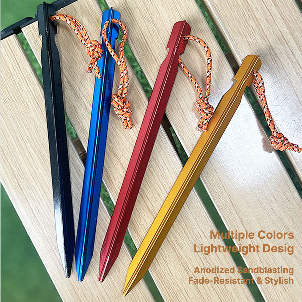 Traverseon Stainless Steel Ground Stakes *6 pieces