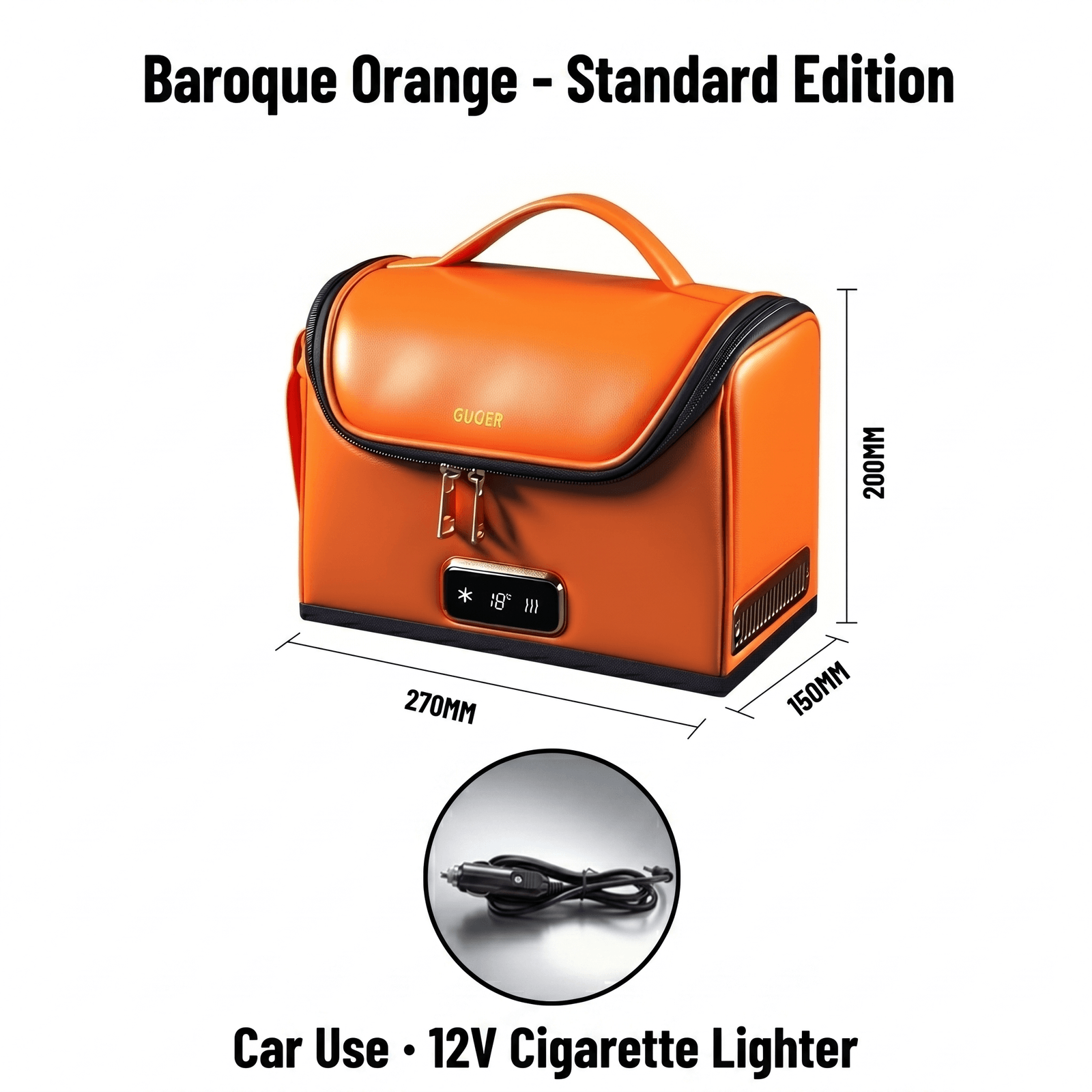 4L Portable Car Cooler & Warmer – 12V Mini Fridge for Travel | Traverseon