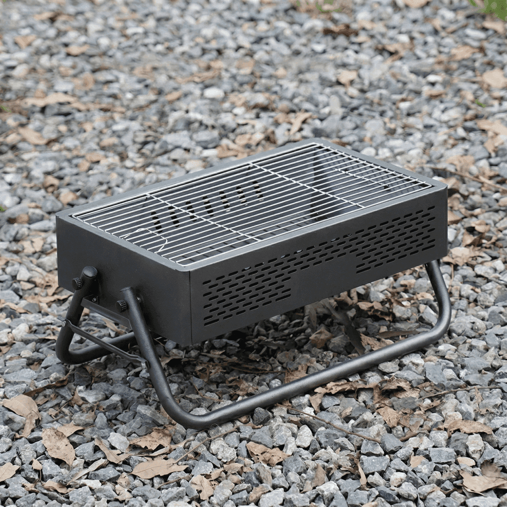 Portable Smokeless BBQ Grill – Foldable 27cm Wide for 5+ People | Traverseon
