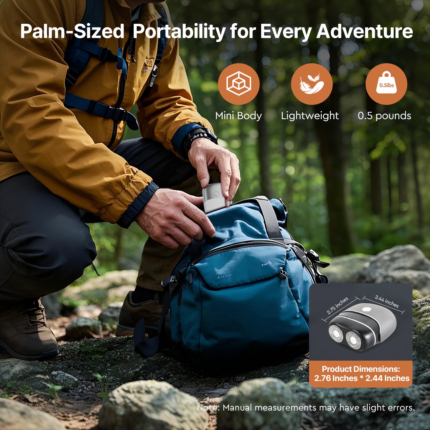 Mini Portable Electric Razor