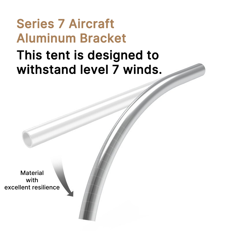 Traverseon InstaFrame™ Quick-Deploy Tent – 2-Person Freestanding Tent with Fast Setup