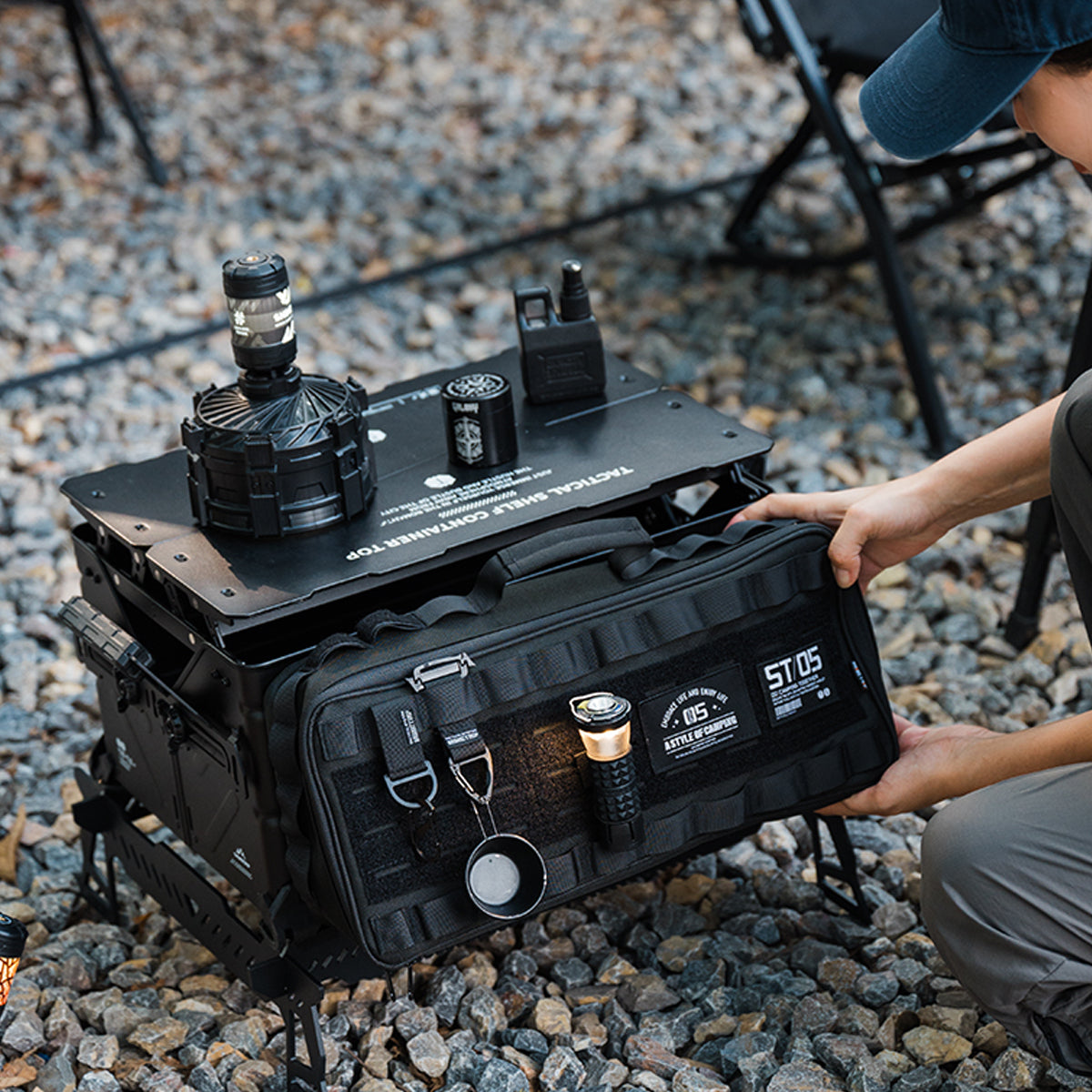 Tactical Multi-Function Camping Organizer