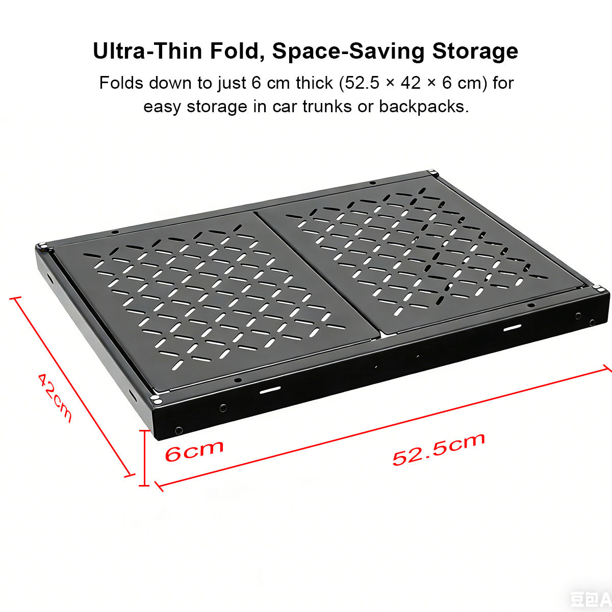 Lightweight IGT-Compatible Aluminum Camping Table, Foldable & Stove-Ready