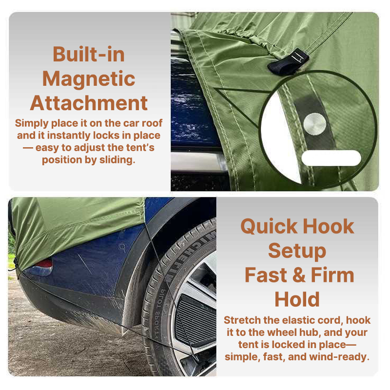 SUV Tailgate Shelter Tent β Portable & Waterproof Car Awning