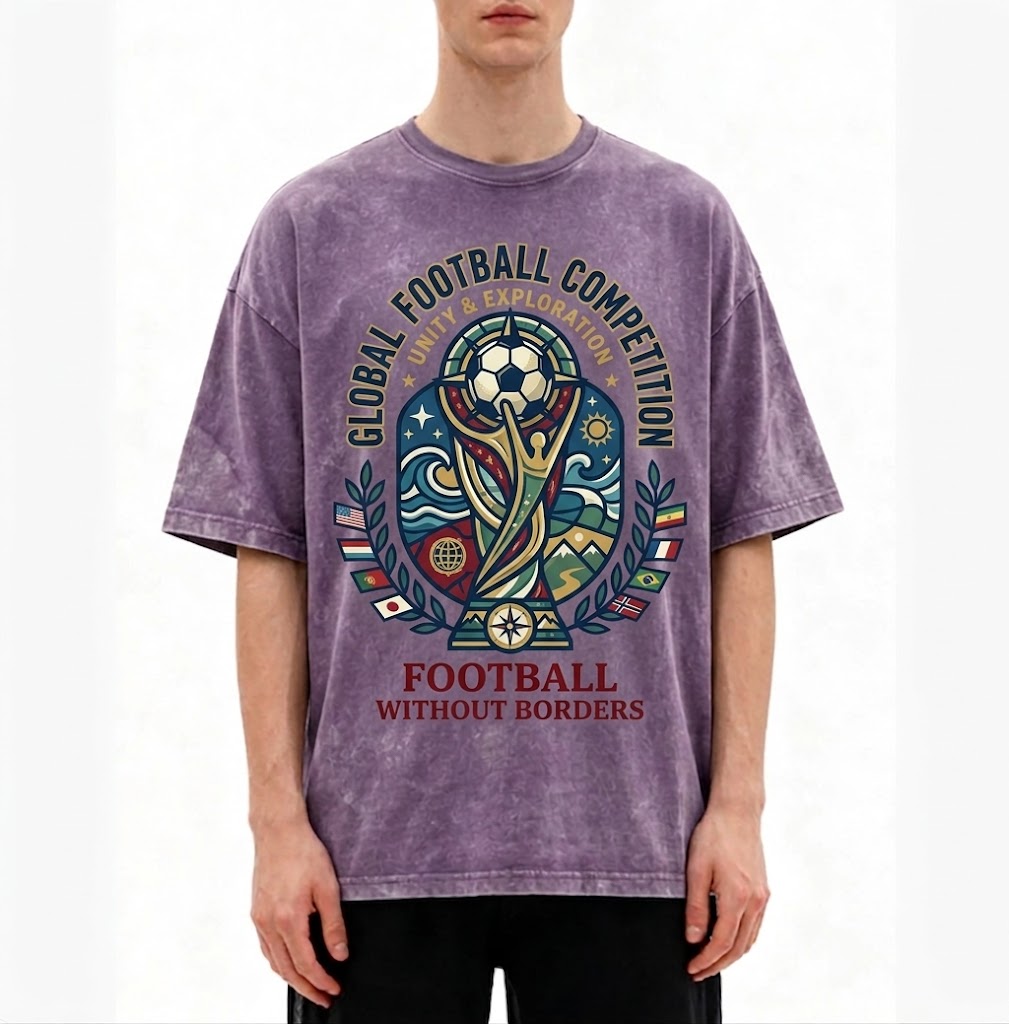 The Custom Vintage Wash Tee | 100% Breathable Cotton