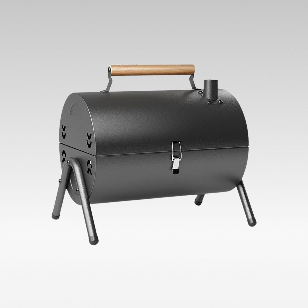 Portable Folding Charcoal Grill – 3-5 People Dual-Zone Roasting for Camping & Picnics