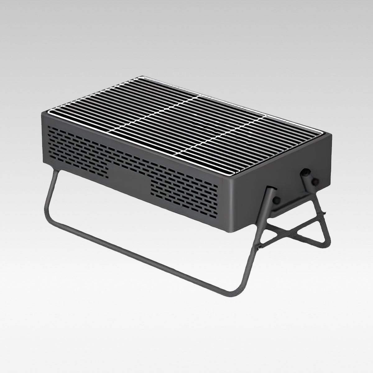 Portable Smokeless BBQ Grill – Foldable 27cm Wide for 5+ People | Traverseon
