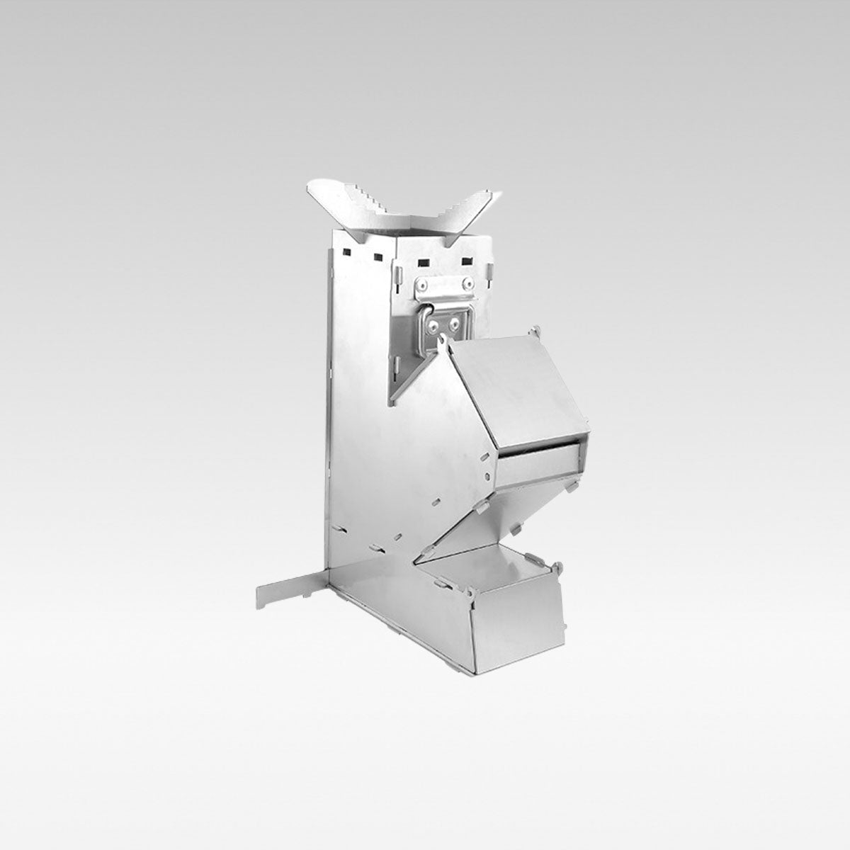 Portable Rocket Stove – Detachable Wood-Burning for Camping | Traverseon