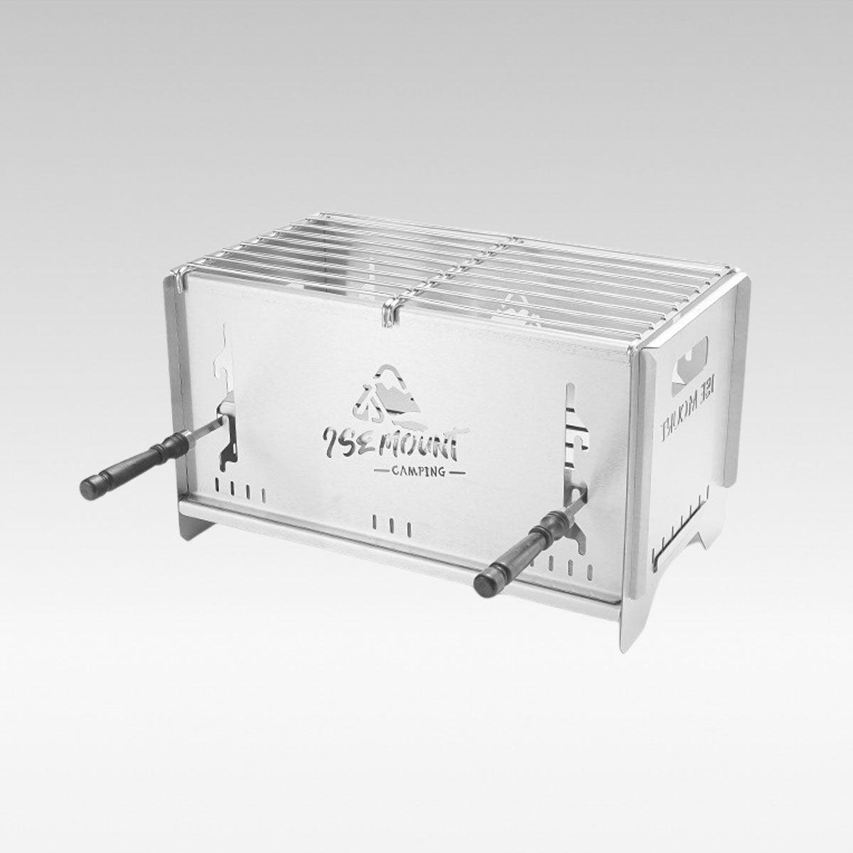 Multi-Function Charcoal Camp Stove – Dual-Zone Cooking, 3-Level Heat | Traverseon