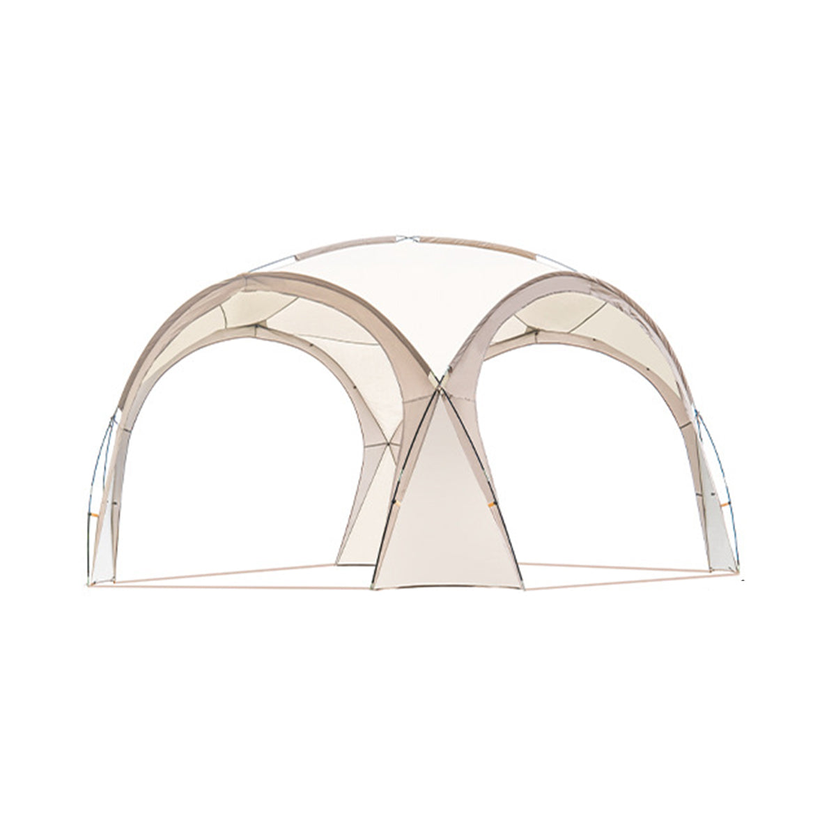 Camping Dome Tent 14×14ft – 210D UPF50+ Ventilated Windproof for Camping Beach Picnic | Traverseon