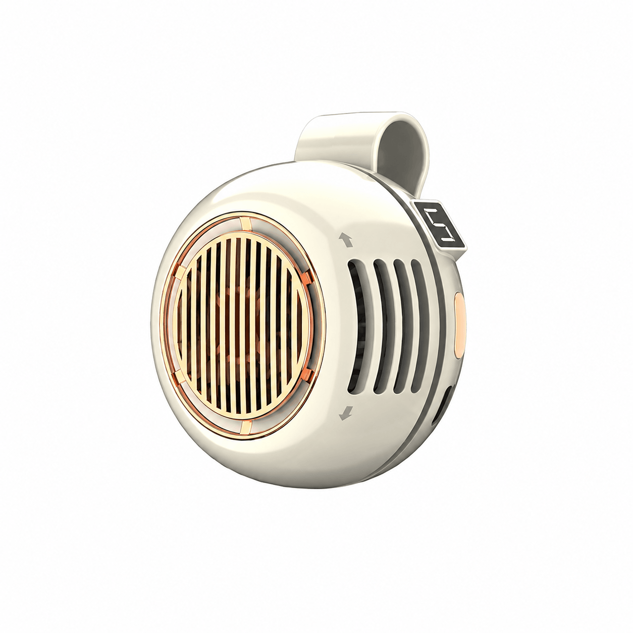 Portable Clip-On Bladeless Fan – 360° Wearable Cooling Fan | Traverseon