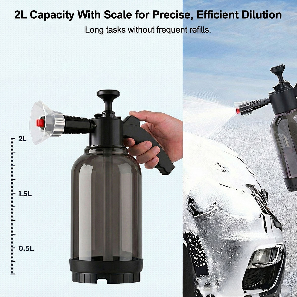 Foam Cannon for Car Wash β High - Pressure & Rich Foam | Traverseon